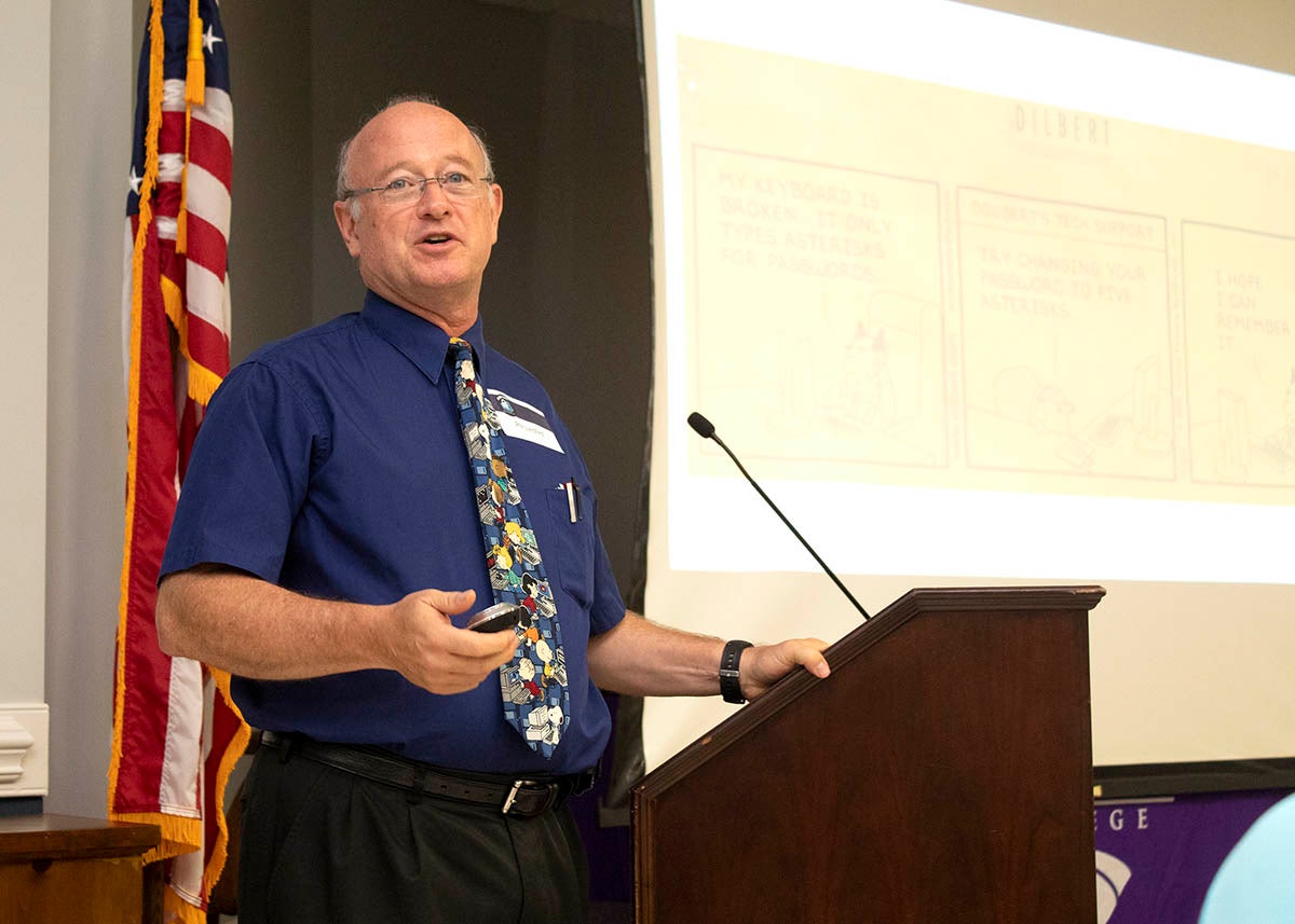 ECU’s Lunsford provides address at cybersecurity conference | College ...